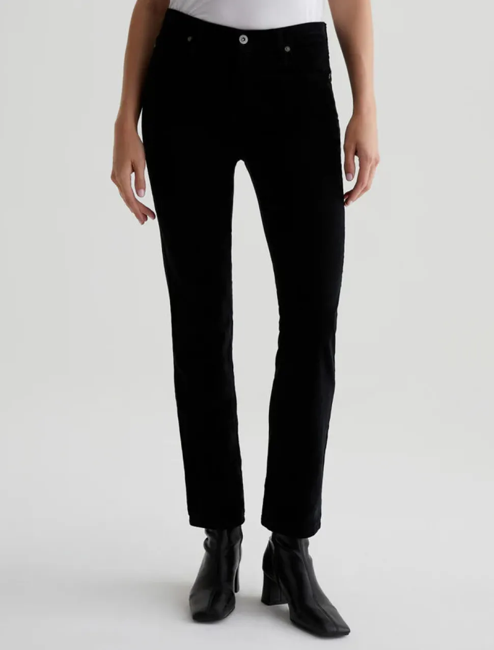 AG Jeans - Mari Corduroy Mid-Rise Slim Straight