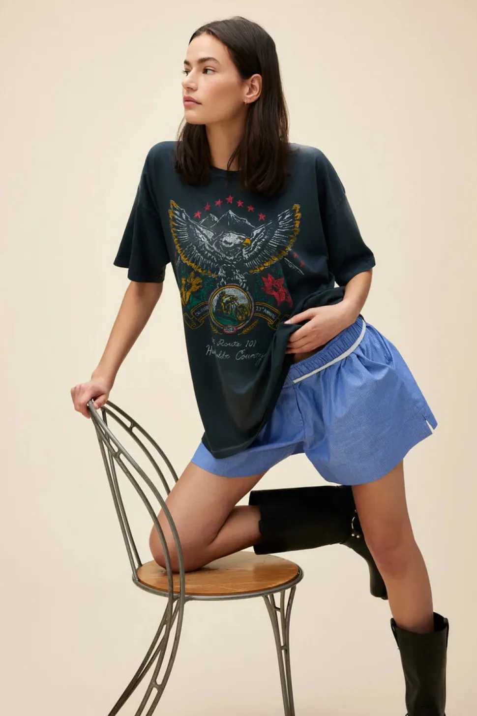 Daydreamer LA Daydreamer - Route 101 Eagle Merch Tee