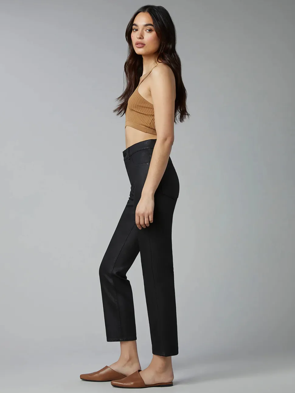 DL 1961 DL1961 - Patti Straight High Waist Crop