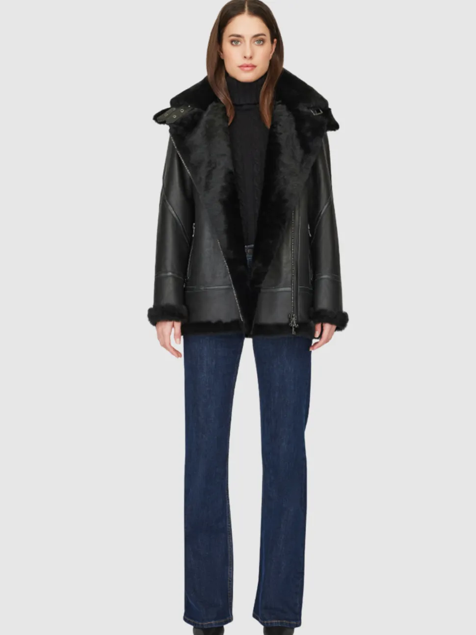 Hiso - Martina Shearling Jacket