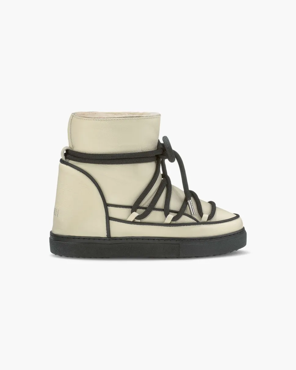 Inuikii - Pastel Full Leather Wedge Boots