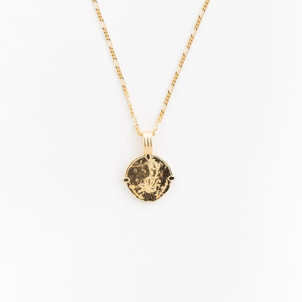 Deux Lions Two Lions - Zodiac Female Body Gold Capricorn