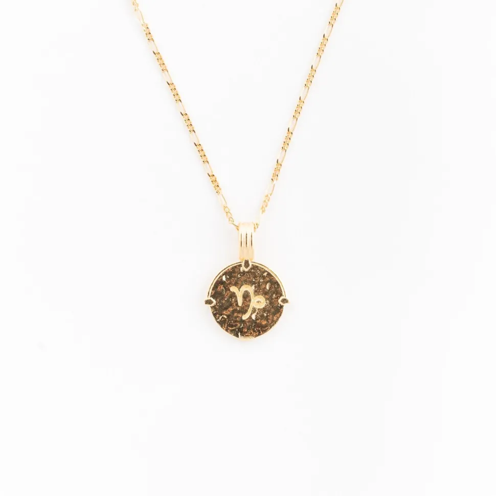 Deux Lions Two Lions - Zodiac Female Body Gold Capricorn